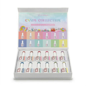 Coleção Verniz Gel Candy Collection - 12 Cores