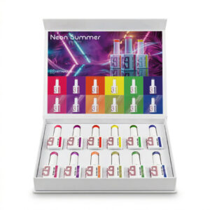 Coleção Verniz Gel Neon Summer - 12 Cores