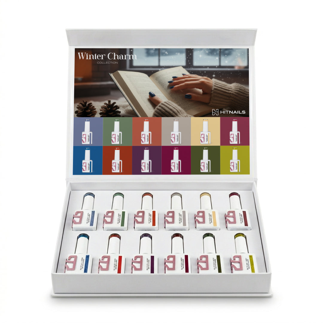 Coleção Verniz Gel Winter Charm - 12 Cores