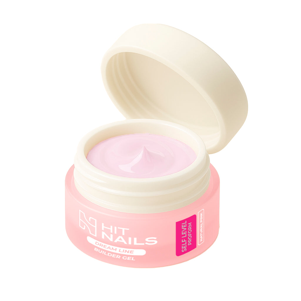 Gel de Construção Dream Line Self Level - Natural Pink