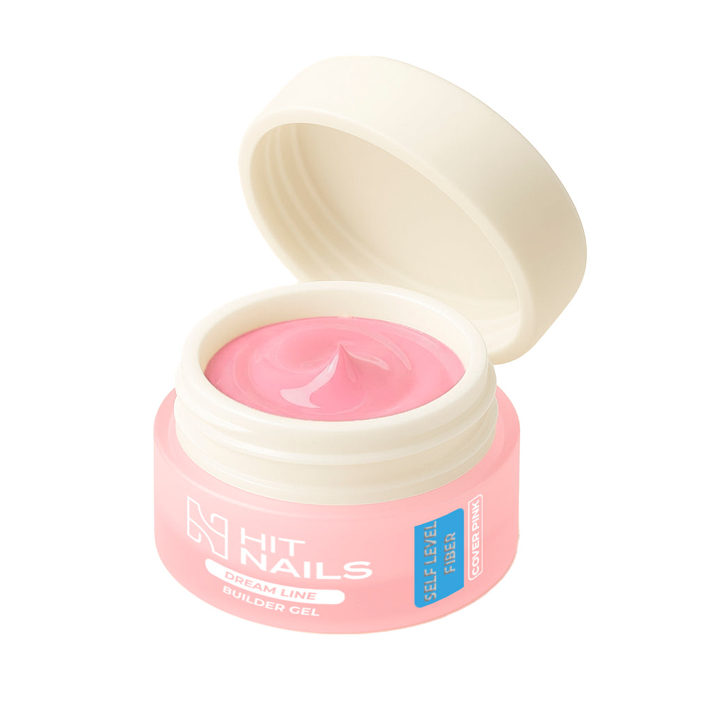 Gel de Construção Dream Line Self Level Fiber - Cover Pink