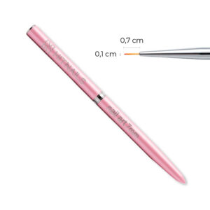 Pincel Nail Art com Tampa 7mm