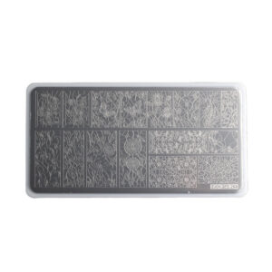 Placa Stamping Floral 01
