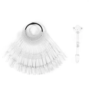 Mostruário 24 tips em Argola Oval Clear - Ch