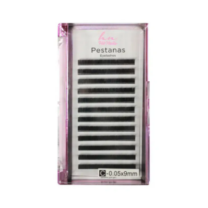 Caixa Pestanas 3D/Russas C 0,05mm x 9mm em Caixa 12 filas