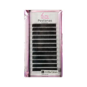 Caixa Pestanas 3D/Russas C 0,05mm x 13mm em Caixa 12 filas