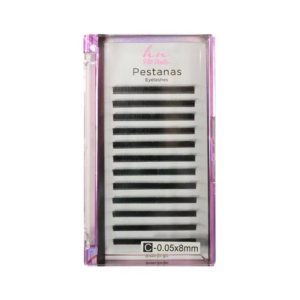 Caixa Pestanas 3D/Russas C 0,05mm x 8mm em Caixa 12 filas