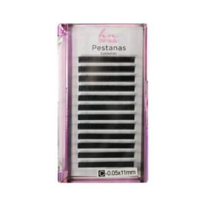 Caixa Pestanas 3D/Russas C 0,05mm x 11mm em Caixa 12 filas