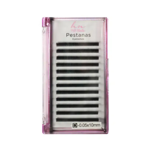 Caixa Pestanas 3D/Russas D 0,05mm x 10mm em Caixa 12 filas
