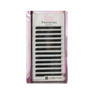 Caixa Pestanas 3D/Russas D 0,05mm x 11mm em Caixa 12 filas