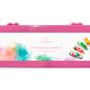 Caixa com Cores Aguarela