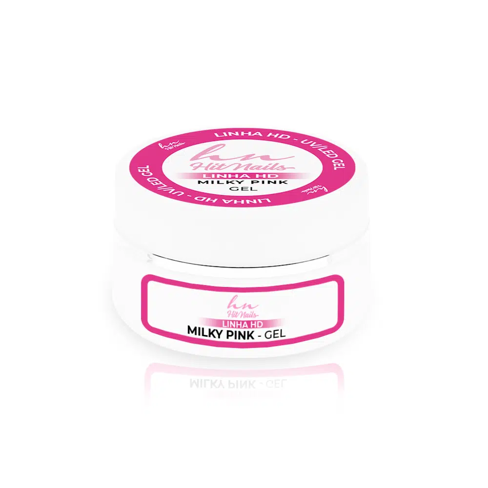 Gel de Construção HD Milky Pink - 15ml