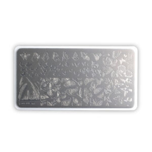 Placa Stamping Borboletas 01