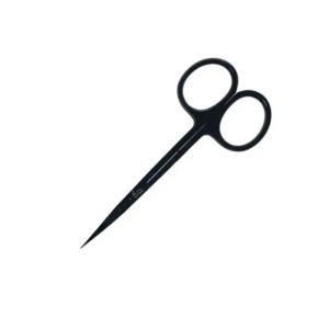 Tesoura de Cutículas Pro-Black Titanium com Lâmina Curvada