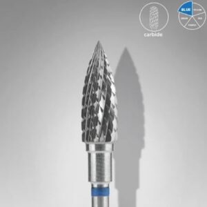 Fresa de carboneto chama azul, diâmetro 5 mm, parte operacional 13,5 mm